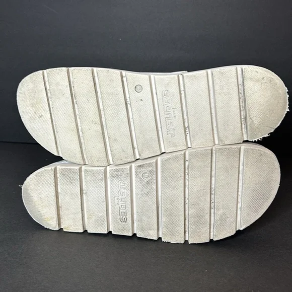 J/Slides BAHA white leather sandal size 9 - Picture 7 of 8